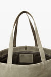 Alexander Wang surplus khaki punch tote bag in wax canvas