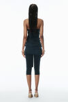 Alexander Wang grey pre-styled wrap catsuit