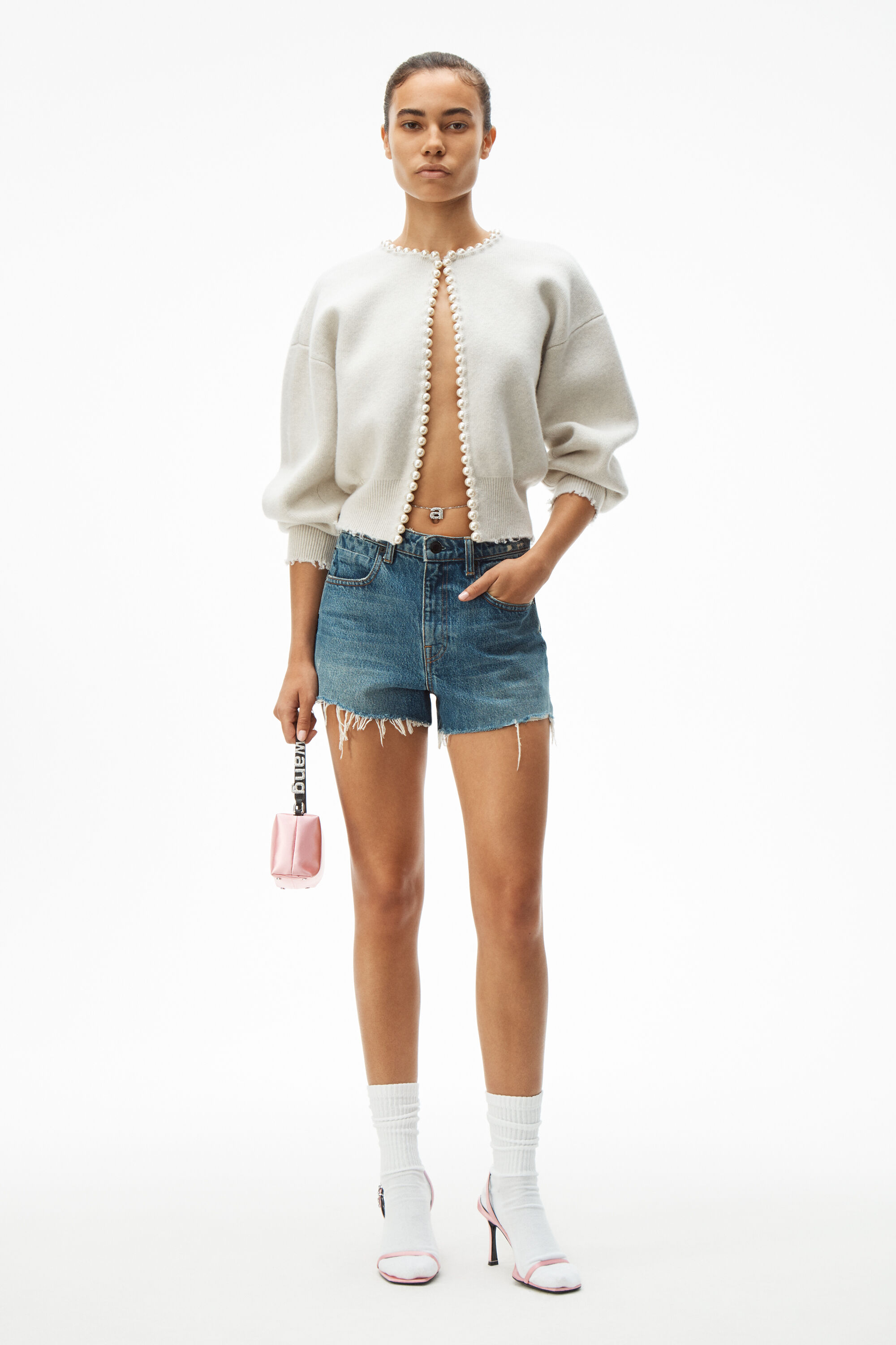 alexander wang bite shorts