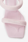 Alexander Wang light pink julie 105 毫米尼龙管状凉鞋