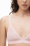alexander wang 细网眼面料三角文胸  cradle pink