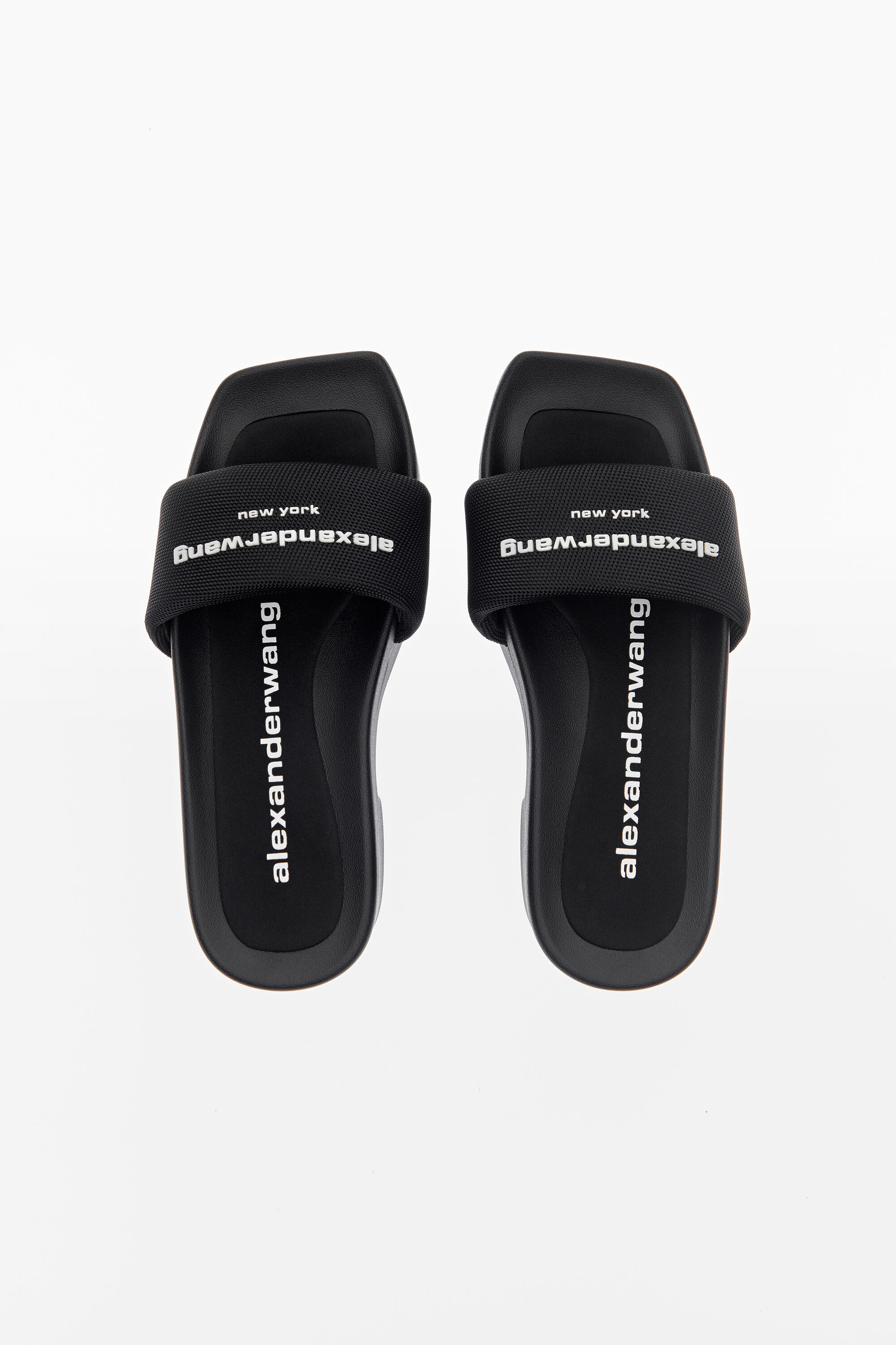 PLATFORM SLIDE in BLACK | alexanderwang®