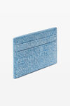 alexander wang trompe-l'oeil 皮革卡包 vintage medium indigo