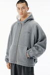 Alexander Wang white/black black reversible track jacket