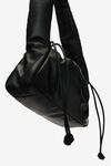 alexander wang ryan puff small bag in buttery leather black