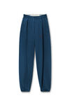 Alexander Wang vintage navy logo waistband pleated sweatpants