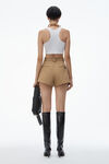 Alexander Wang chino high-waist flared shorts