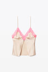 alexander wang butterfly cami top in silk charmeuse powder room