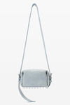 Alexander Wang blue ricco small bag in nubuck leather