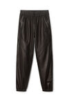 TRACK PANT IN LUXE SMOOTH LEATHER