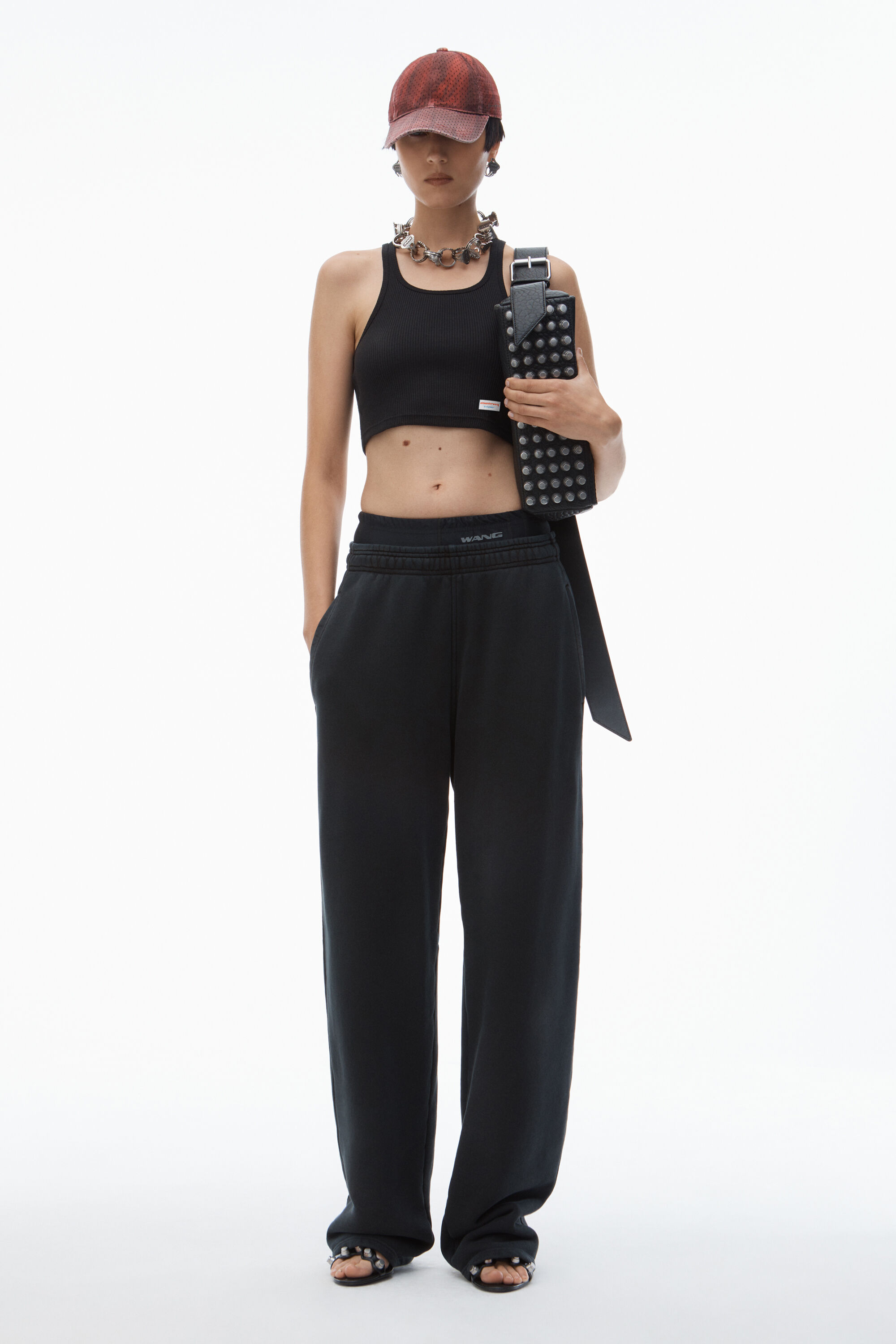 ショートパンツ Alexander Wang LOGO PRE STYLED BIKER SHORTS PANTS Alexander Wang Pre-Styled Bike Short Sweatpants | Saks Fifth