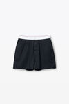 Alexander Wang black boxer brief in cotton