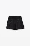 Alexander Wang black サテンのショートトラック