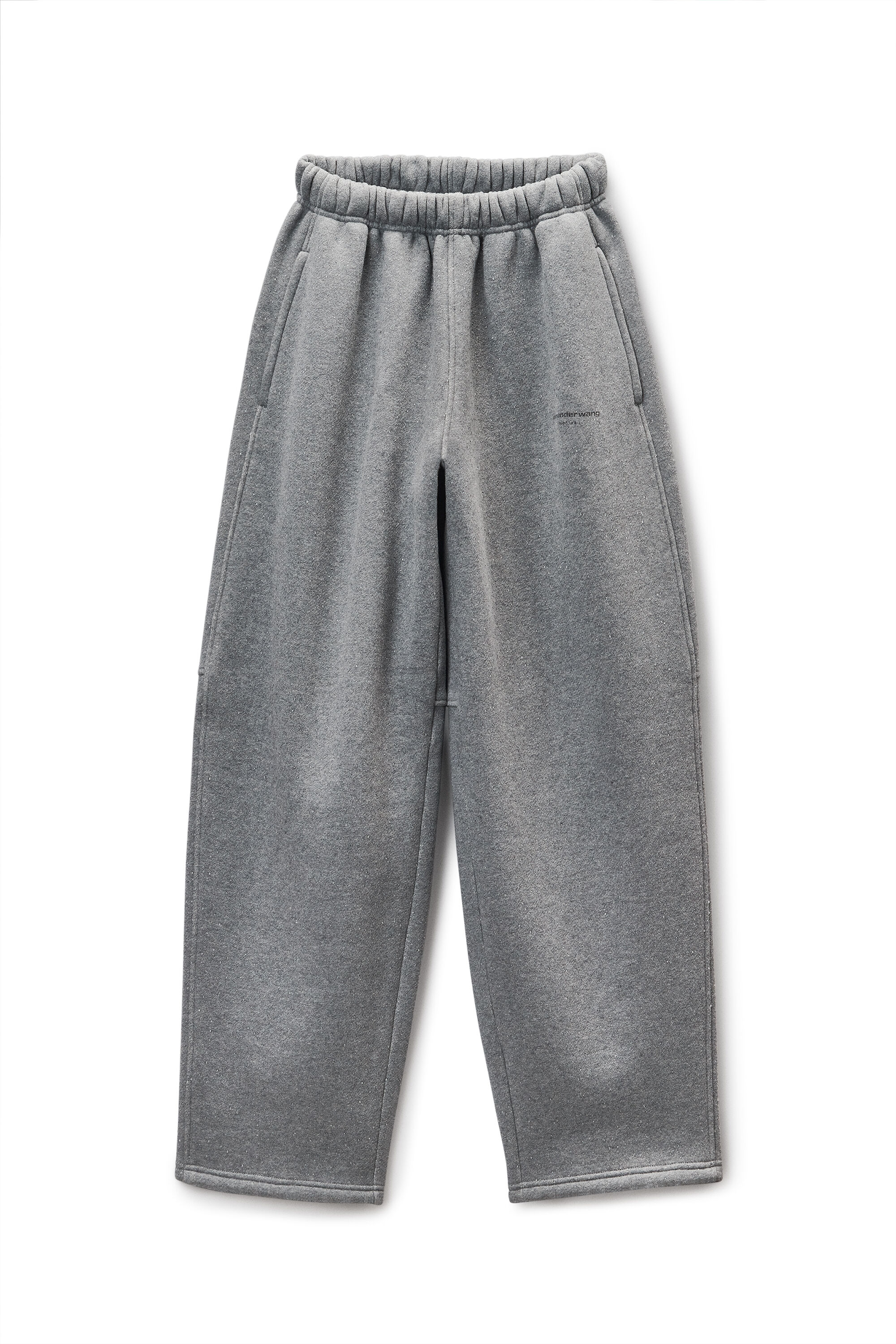 Grey Hotfix Terry Sweatpants in SIDEWALK | alexanderwang®