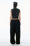 Alexander Wang washed black 有机棉背心
