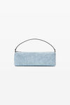 Heiress Flex Denim Trompe-L'oeil Bag With Crystal Hotfix