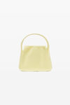 alexander wang ryan small bag in rib knit pale lime yellow