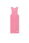 Alexander Wang lotus pink 粉色工字背心家居迷你连衣裙
