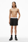 Alexander Wang black boxer brief in cotton