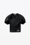 Alexander Wang black gepolstertes fußball-trikot
