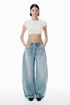 Alexander Wang vintage bleach blue ブローアップ ブリーチブルー ミッドライズジーンズ