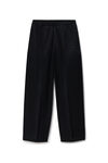 Alexander Wang black mid-rise boxer panel pant relaxed