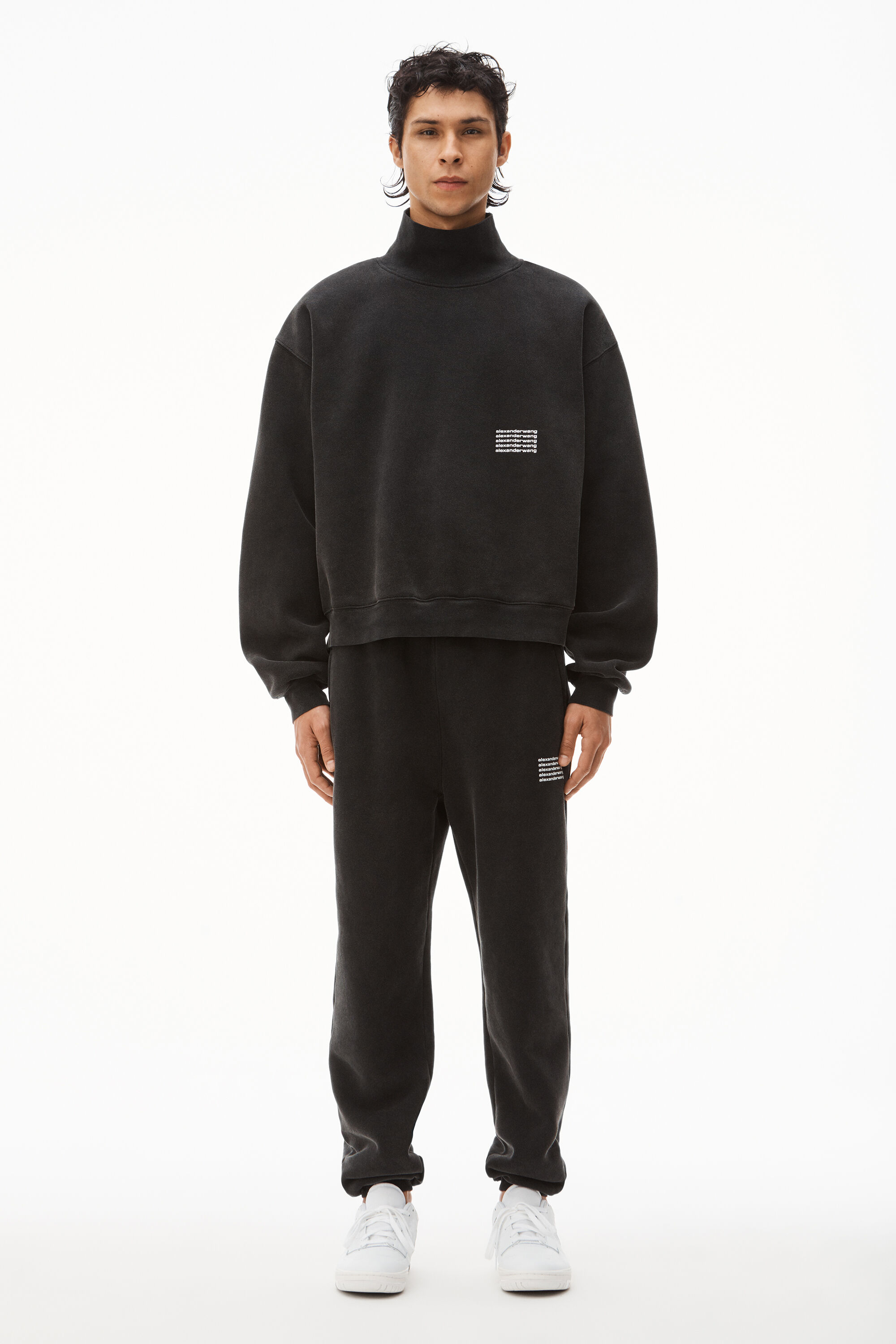 Alexander Wang ハイネック スウェット Sサイズ 匿名配送-