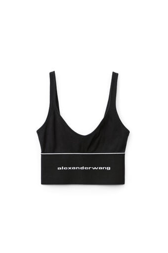 alexanderwang アレキサンダーワング リブジャージー ロゴ エラ 