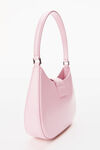 alexander wang w legacy small hobo in leather prism pink