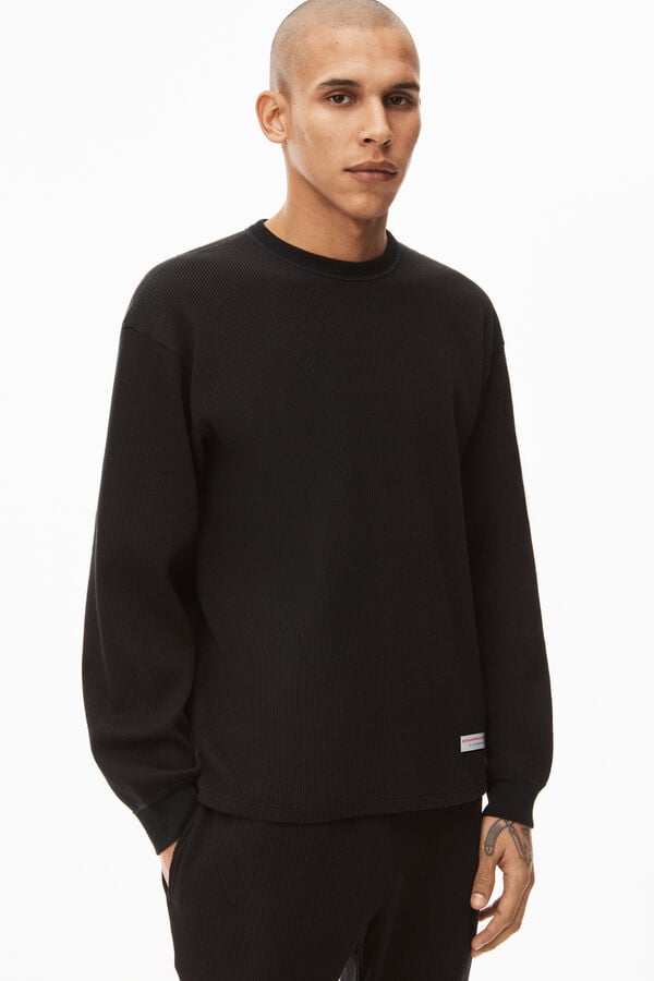 alexanderwang アレキサンダーワング コットン ワッフルサーマル ユニ 
