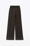 Alexander Wang washed charcoal high-waist relaxed sweatpant in cotton