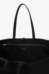 Alexander Wang black punch tote bag in nylon canvas