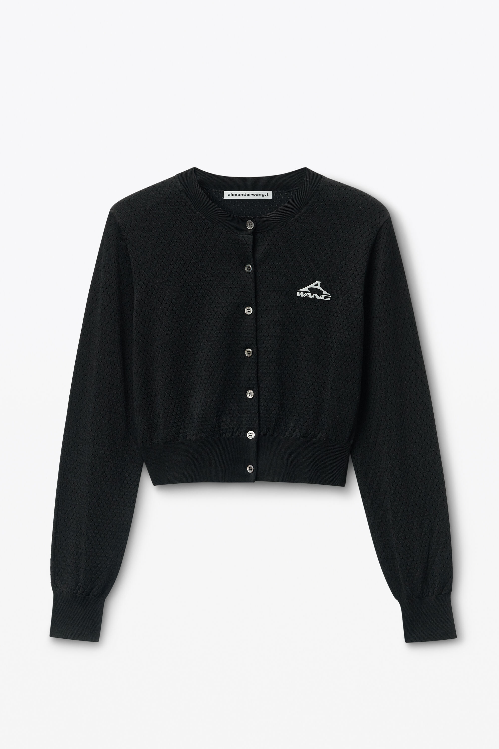 【新品】QUNG QG Classic Cropped Cardigan 完売品 Alpaca Crop Cardigan with Buttons - Karua
