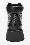 Alexander Wang black black leather arbor lace up boot