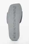 Alexander Wang alloy aw pool slide sandal