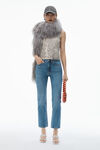 Alexander Wang vintage light indigo og high-rise stovepipe jeans