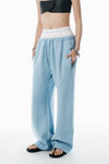 Alexander Wang light blue light blue pre-styled sweatpants