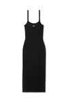 Alexander Wang black cami athletic mesh dress