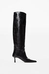 VIOLA 65 LOGO SLOUCH BOOT IN COW LEATHER