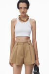 Alexander Wang chino high-waist flared shorts