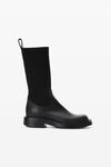 Alexander Wang black detroit sock boot