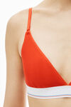 triangle Bra in Ribbed Jersey
