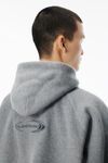 Alexander Wang white/black black reversible track jacket
