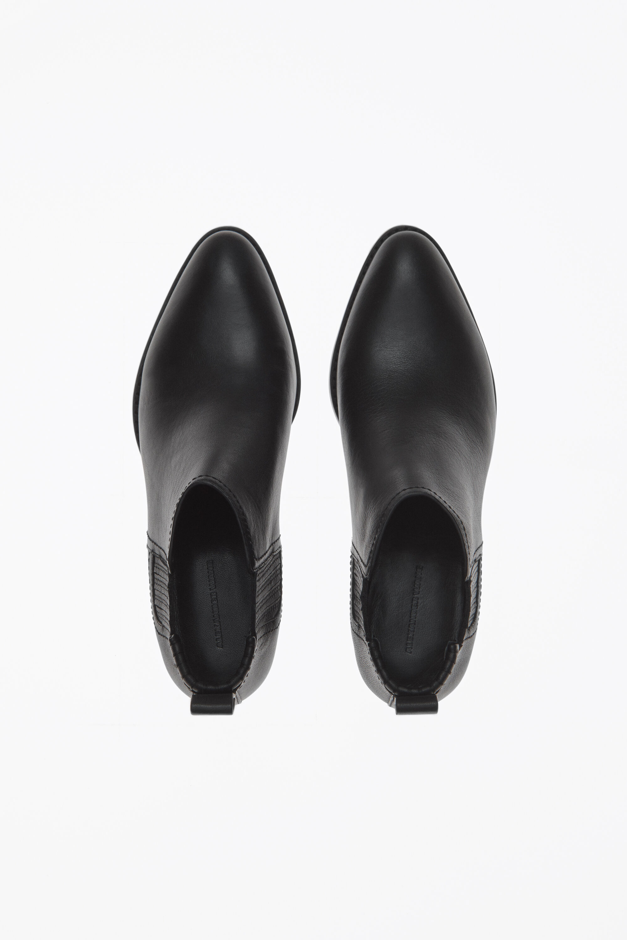alexander wang rose gold boots