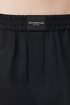 Alexander Wang black classic boxer short in cotton