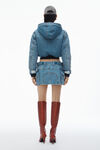Alexander Wang vintage light indigo mid-rise cargo pocket miniskirt