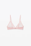 alexander wang 细网眼面料三角文胸  cradle pink