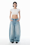 Alexander Wang vintage bleach blue ブローアップ ブリーチブルー ミッドライズジーンズ
