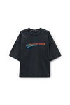 Alexander Wang washed black unisex washed black star graphic tee