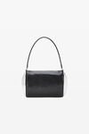 Alexander Wang black dome barrel pouchette in leather